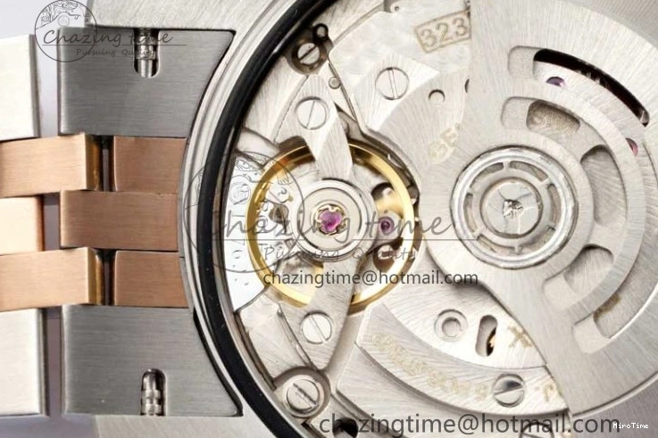 MiroTime 0504 DateJust 36 SS RG DIWF 1:1 Best Edition 904L Steel Gray Stick Dial on Jubilee Bracelet SA Original 2321